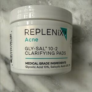 Replenix 10% glycolic acid, 2% salicylic acid pads never opened